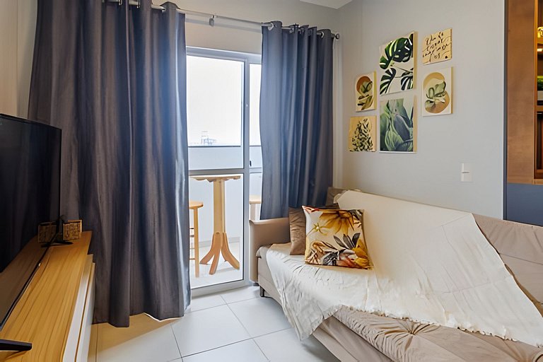 Lunata III, apartamento com piscina em Penha SC