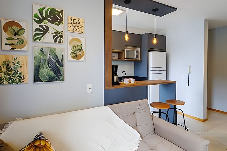 Lunata III, apartamento com piscina em Penha SC