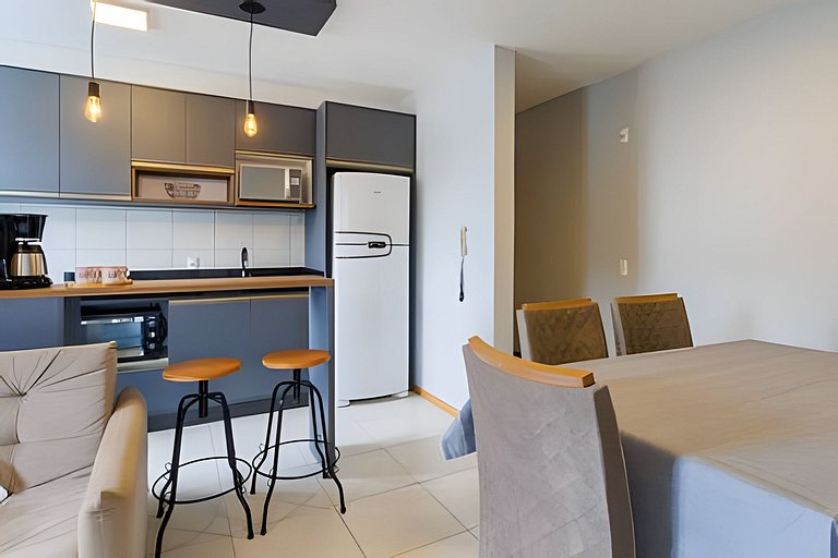 Lunata III, apartamento com piscina em Penha SC
