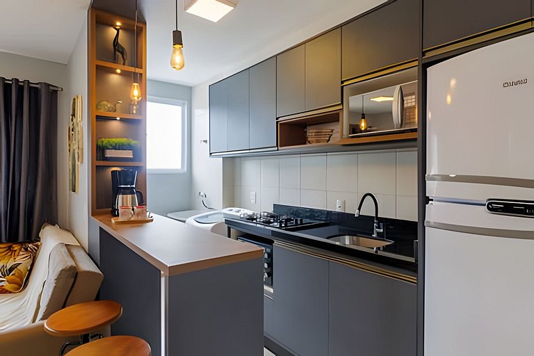 Lunata III, apartamento com piscina em Penha SC