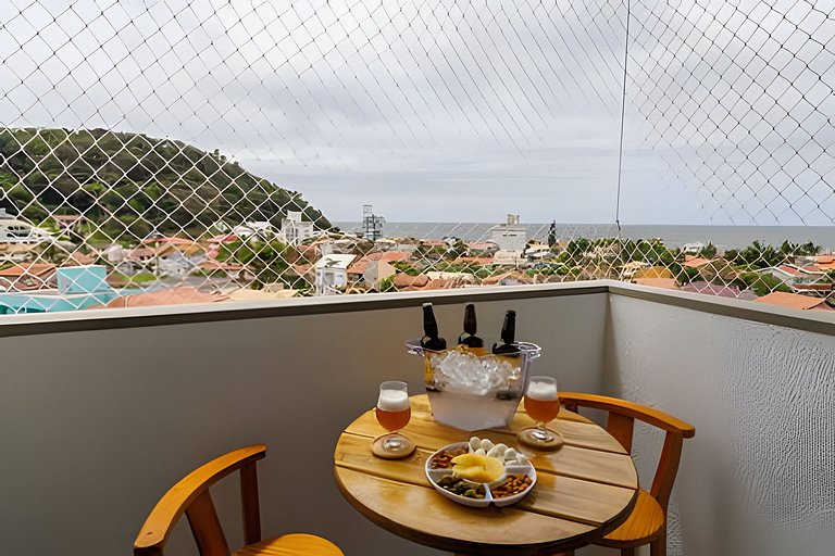 Lunata III, apartamento com piscina em Penha SC