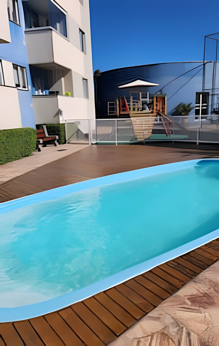 Lunata III, apartamento com piscina em Penha SC