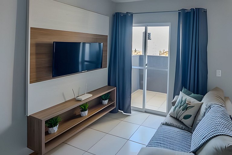 Lunata V, apartamento com piscina em Penha SC