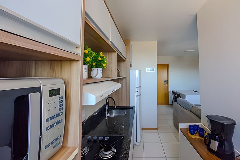 Lunata V, apartamento com piscina em Penha SC