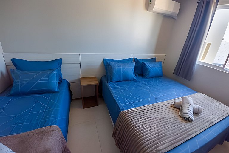 Lunata V, apartamento com piscina em Penha SC