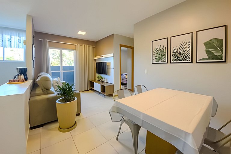 Lunata II, apartamento com piscina em Penha SC