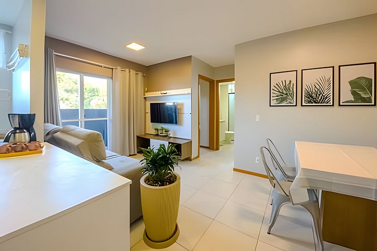 Lunata II, apartamento com piscina em Penha SC