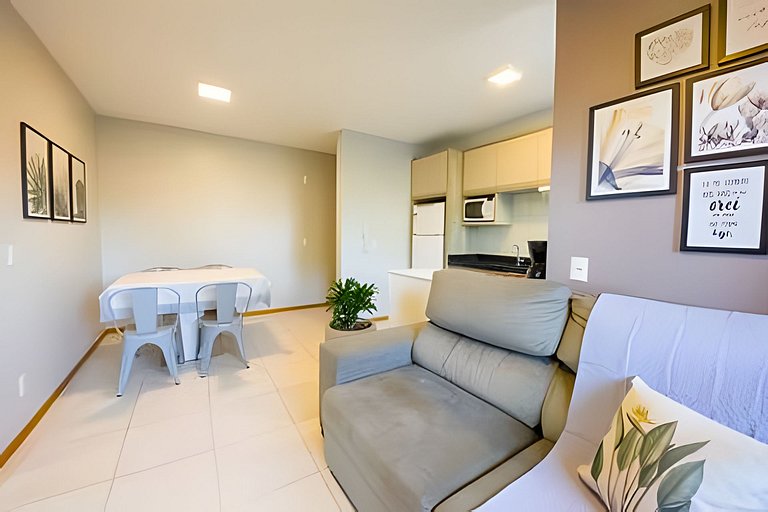Lunata II, apartamento com piscina em Penha SC