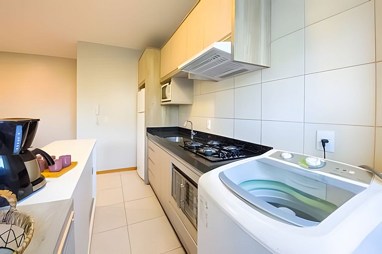 Lunata II, apartamento com piscina em Penha SC