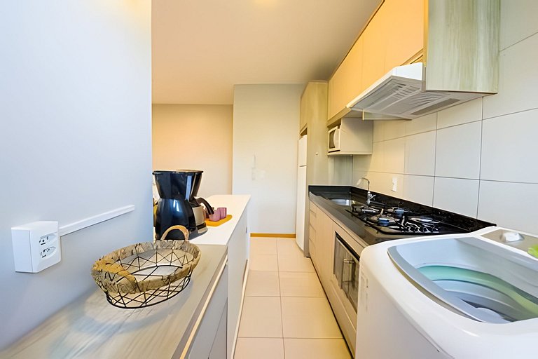 Lunata II, apartamento com piscina em Penha SC
