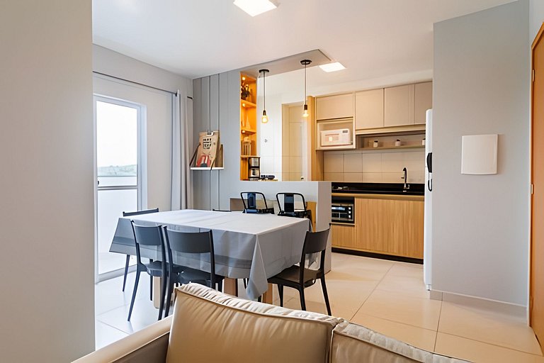 Lunata IV, apartamento com piscina em Penha SC