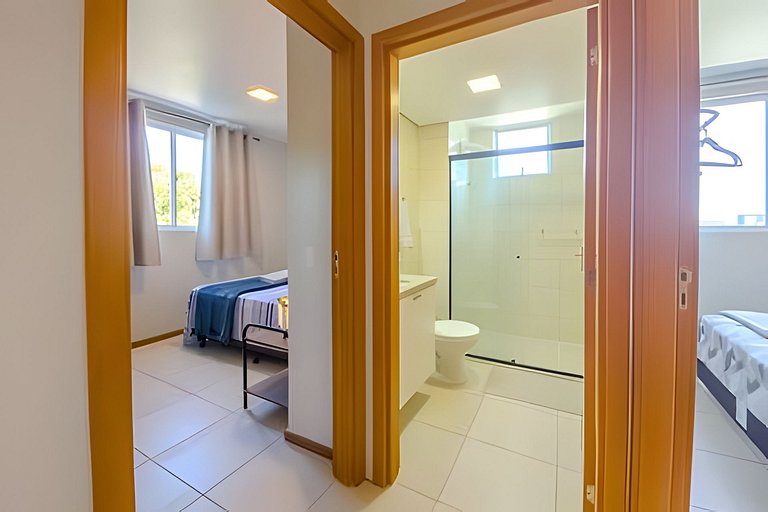 Lunata II, apartamento com piscina em Penha SC