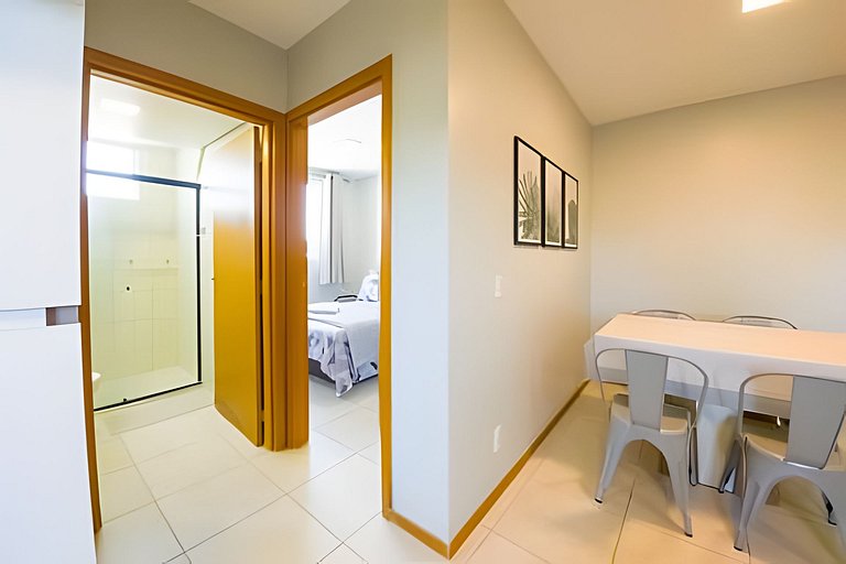 Lunata II, apartamento com piscina em Penha SC
