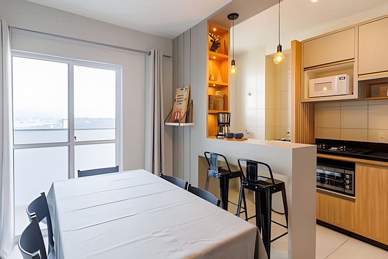 Lunata IV, apartamento com piscina em Penha SC