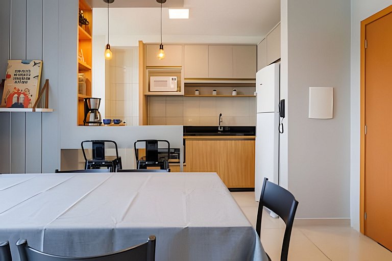 Lunata IV, apartamento com piscina em Penha SC