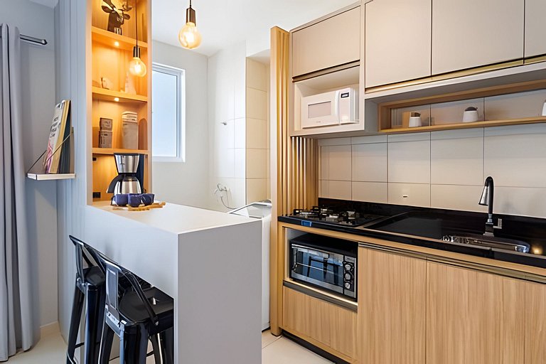 Lunata IV, apartamento com piscina em Penha SC