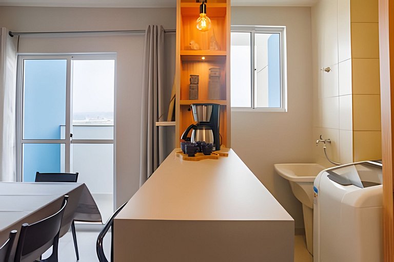 Lunata IV, apartamento com piscina em Penha SC