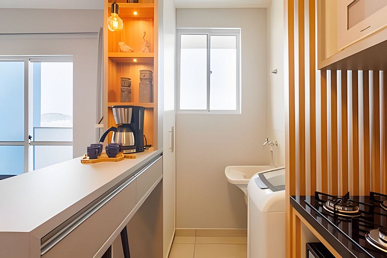 Lunata IV, apartamento com piscina em Penha SC