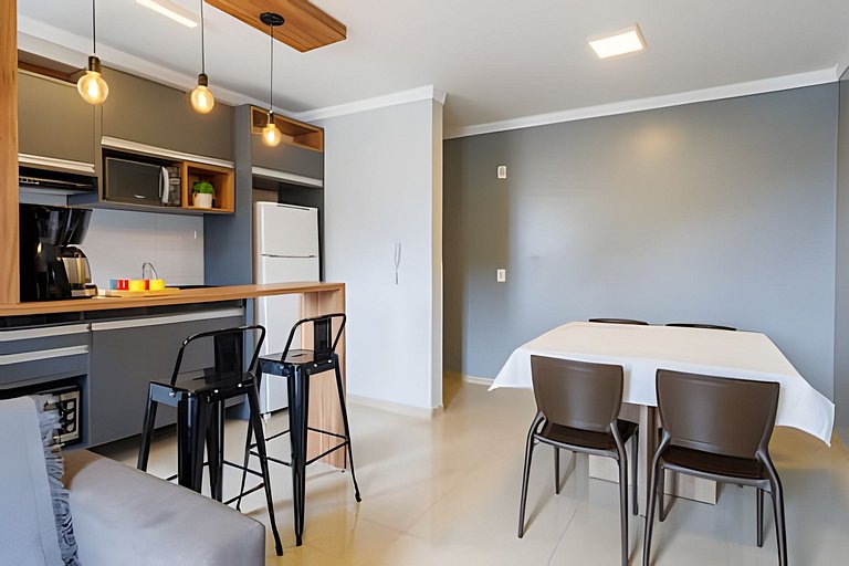Lunata I, apartamento com piscina em Penha SC