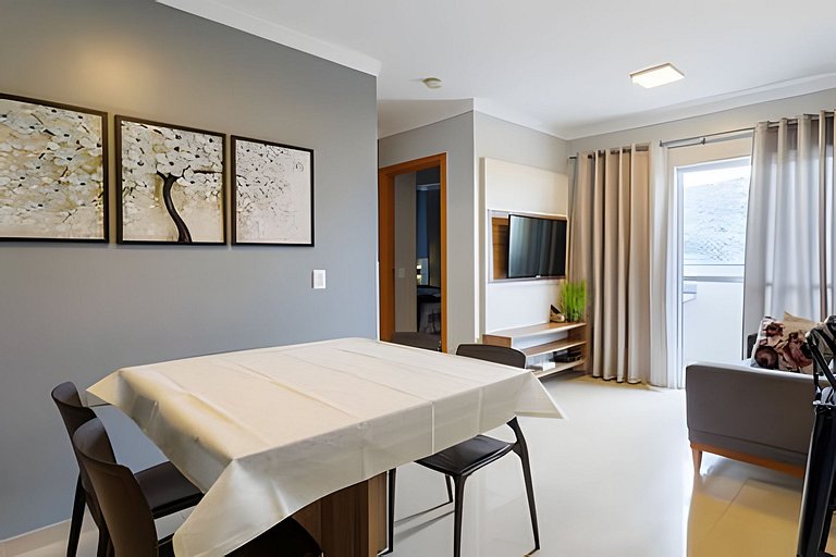 Lunata I, apartamento com piscina em Penha SC