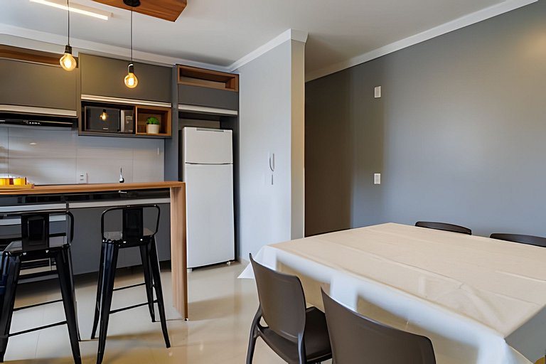 Lunata I, apartamento com piscina em Penha SC