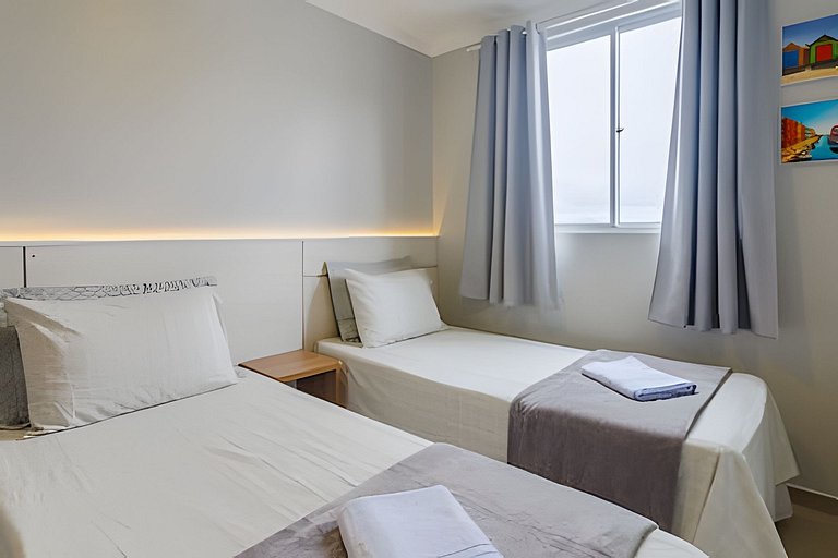 Lunata I, apartamento com piscina em Penha SC