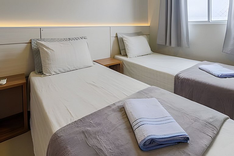 Lunata I, apartamento com piscina em Penha SC