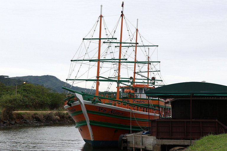 Casa Girassol, casa para alugar na Armação, Penha SC