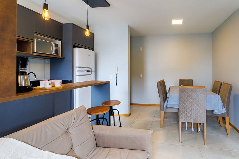 Lunata III, apartamento com piscina em Penha SC
