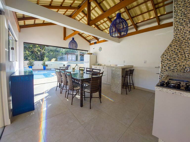 Casa no Trapiche com piscina e 3 quartos, Penha
