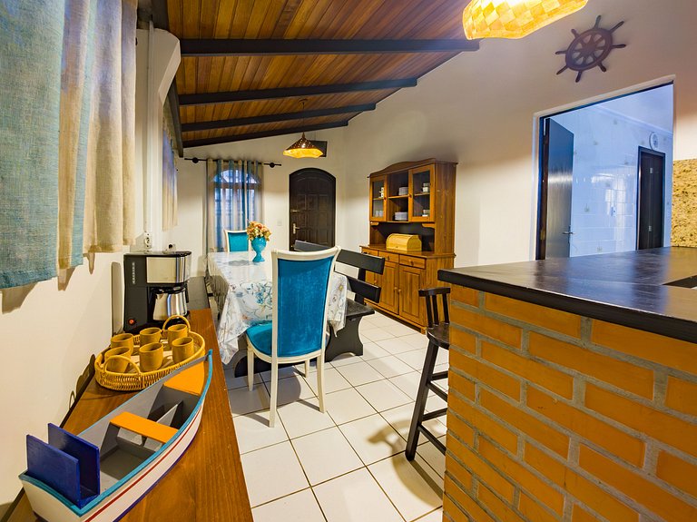Casa no Trapiche com piscina e 3 quartos, Penha